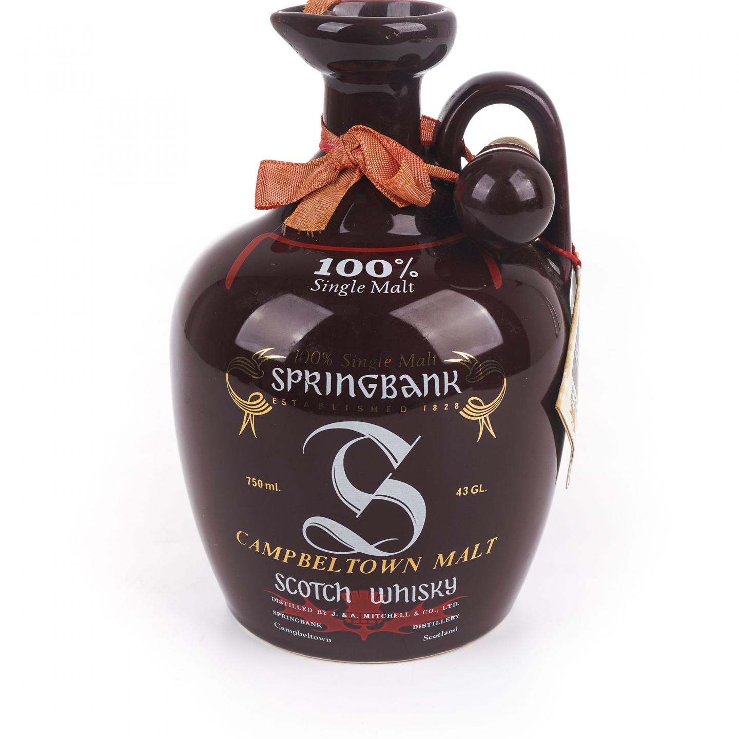 Springbank 云顶 100% Pure Malt 陶瓷瓶 750ml