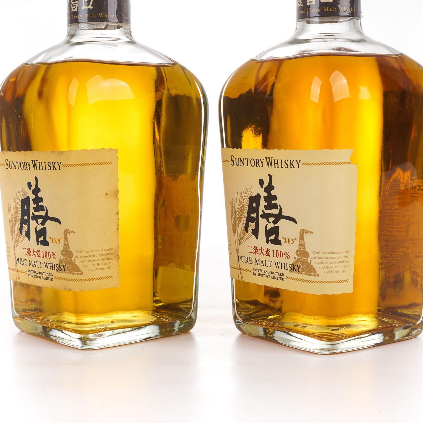 三得利 90年代 膳 纯麦威士忌 640ml*2