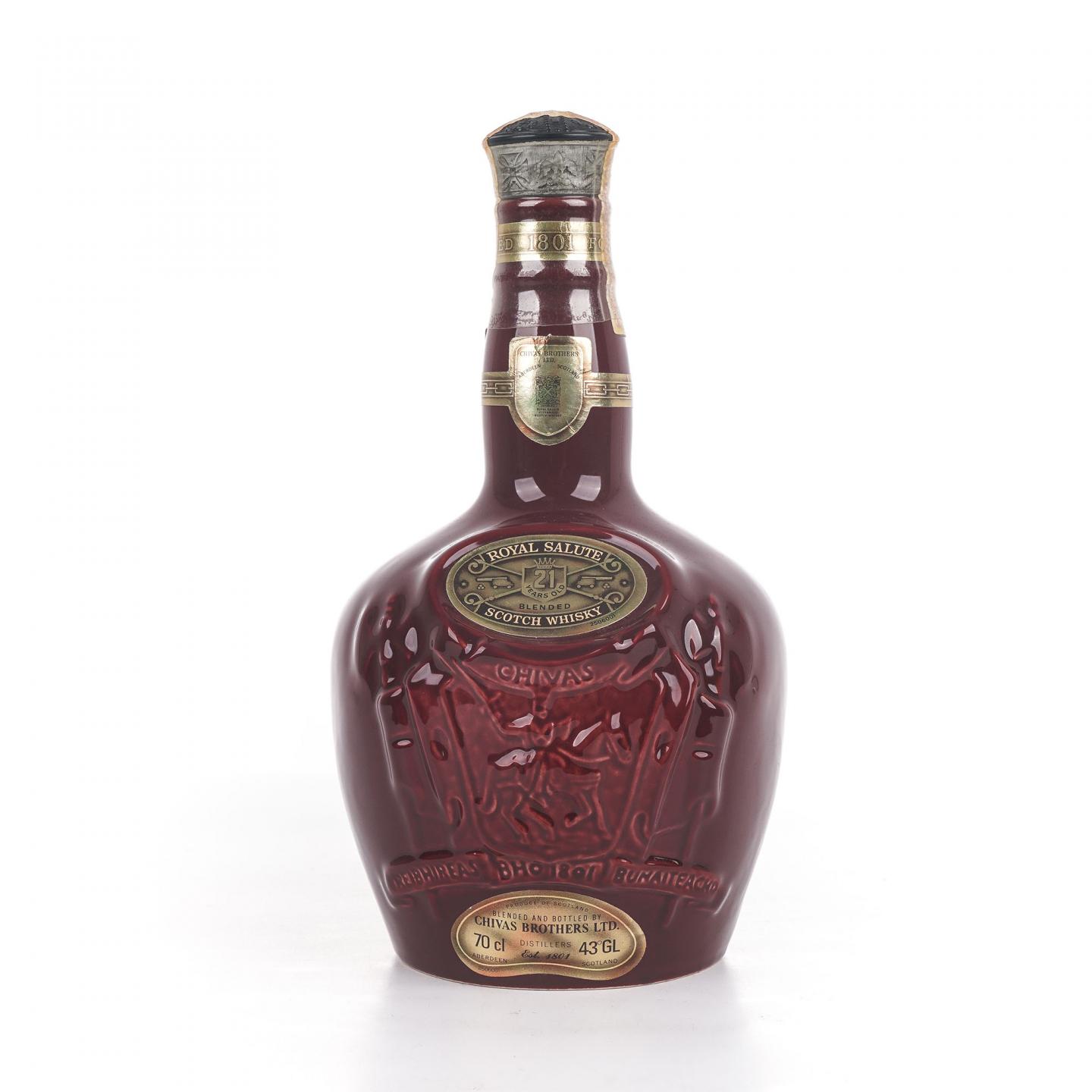 Royal Salute 21年 Chivas Brothers 棕色瓶 1970-80’s