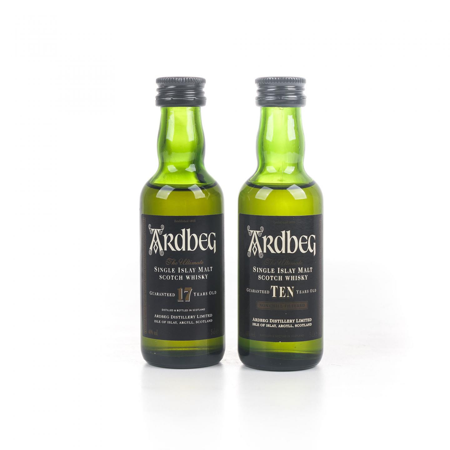 【酒版】Ardbeg 阿贝 10年/17年 2瓶组*50ml