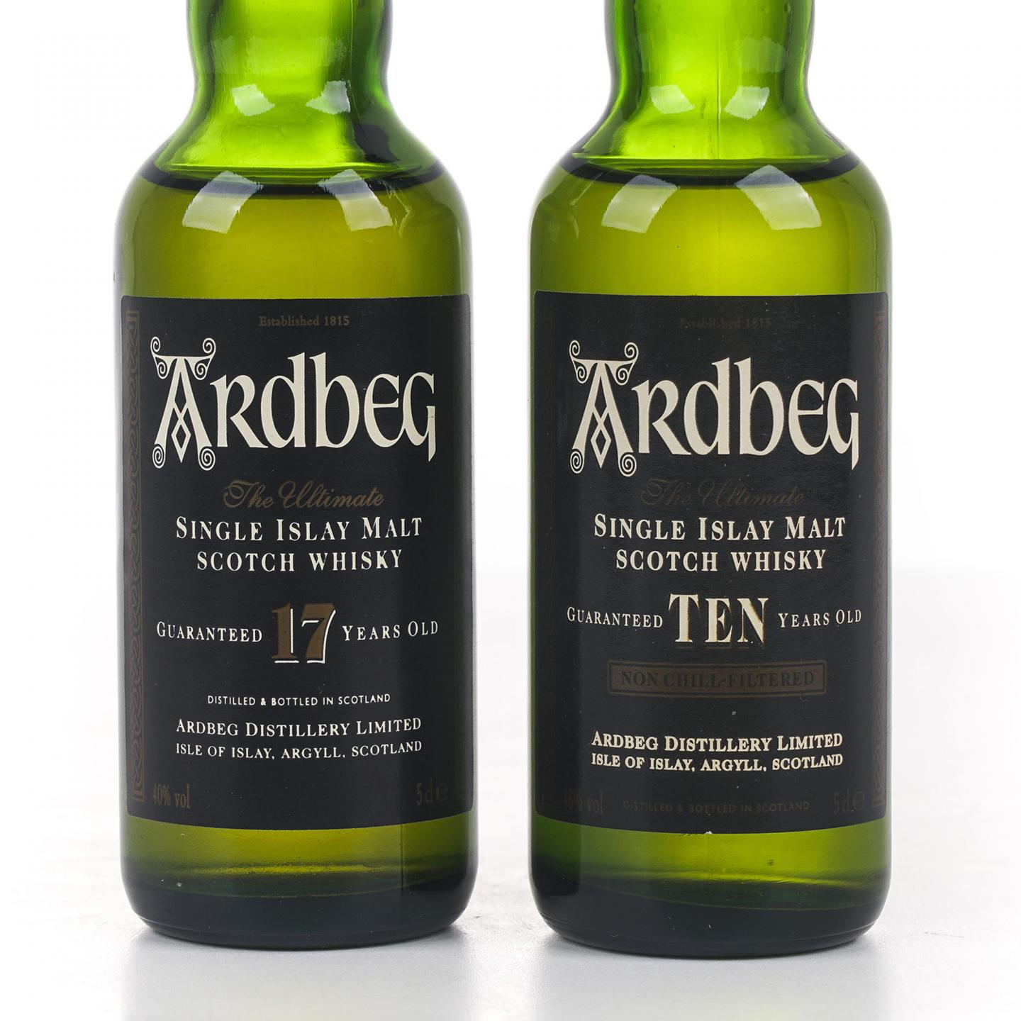 【酒版】Ardbeg 阿贝 10年/17年 2瓶组*50ml