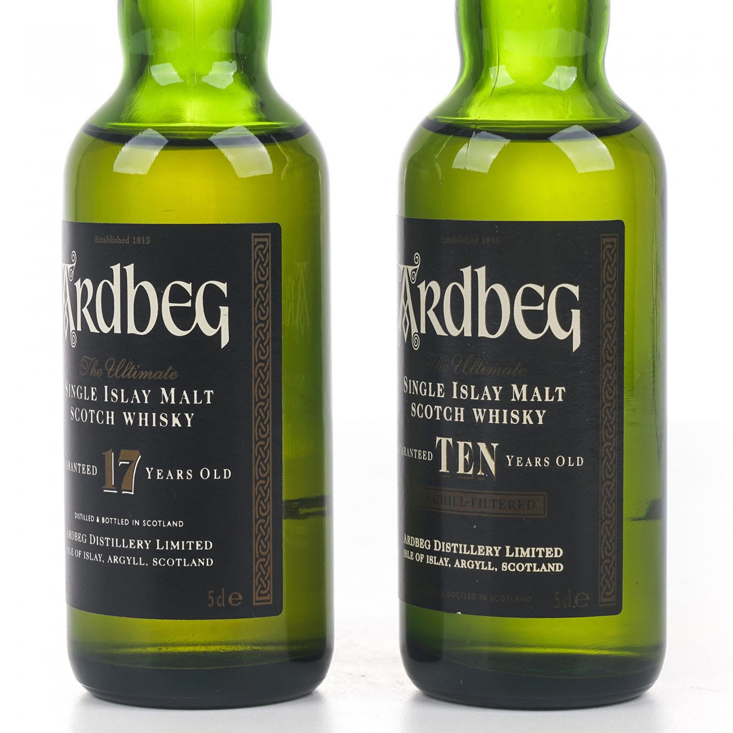 【酒版】Ardbeg 阿贝 10年/17年 2瓶组*50ml