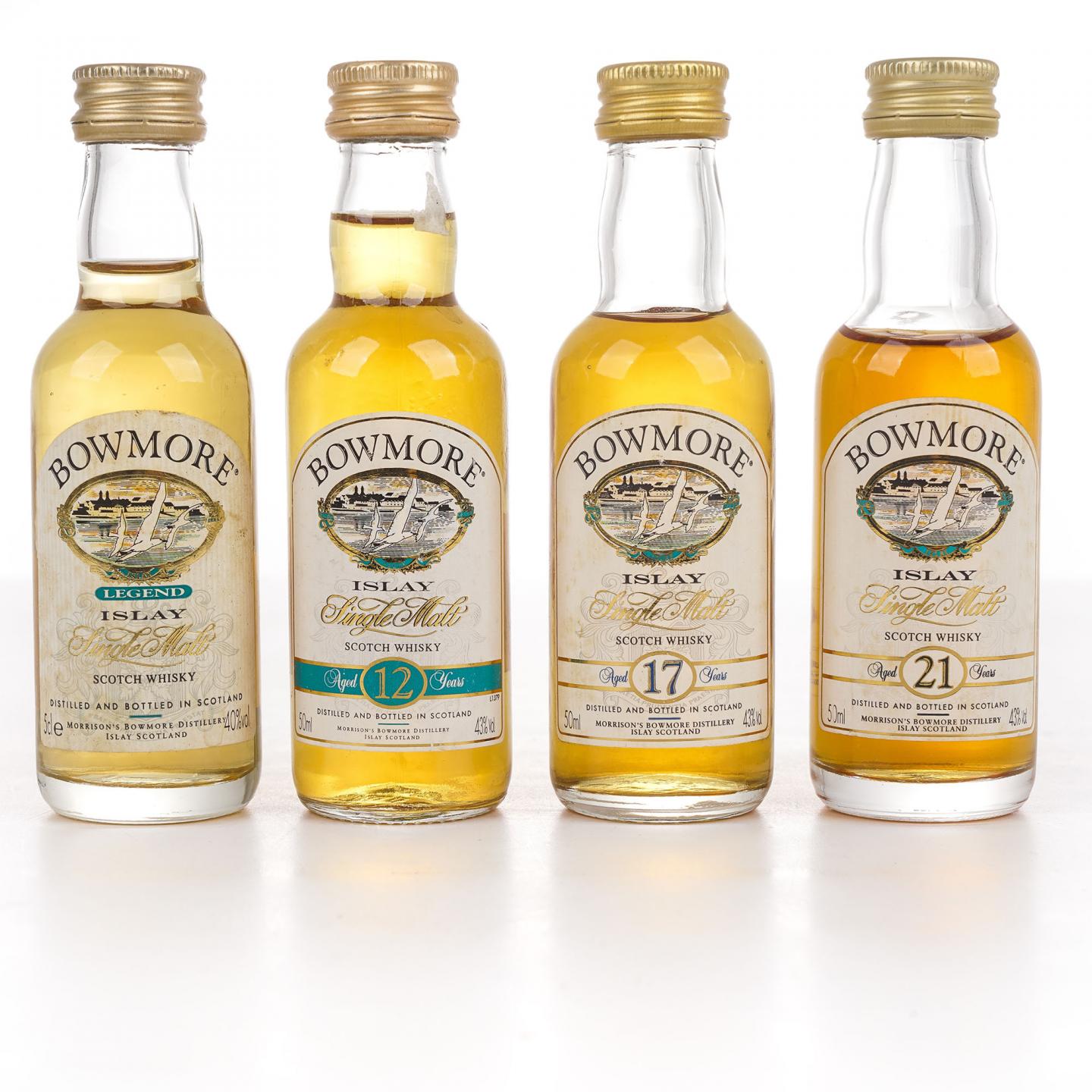 【酒版】Bowmore 波摩 海鸥标 50ml*4