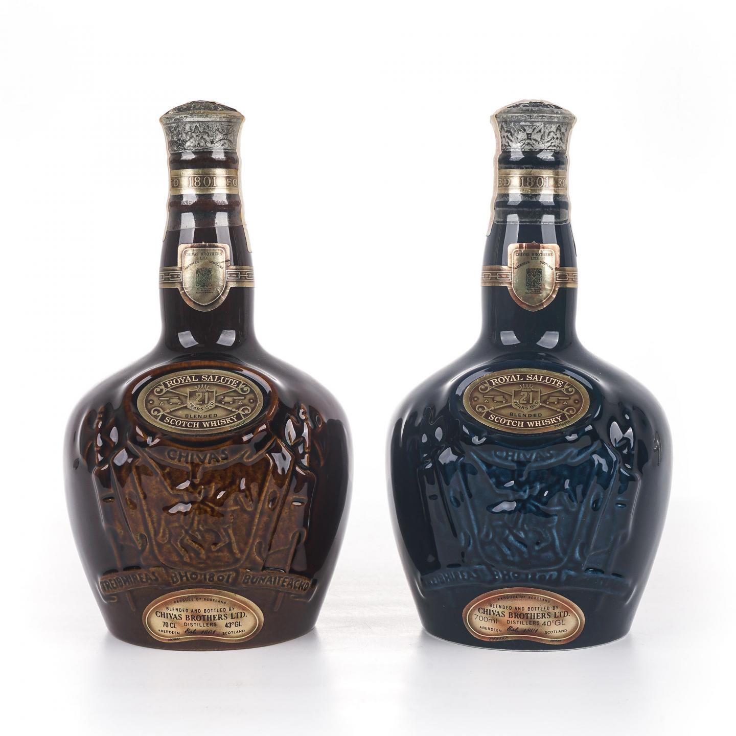 Royal Salute 21年 Chivas Brothers 1970-80’s 2瓶组