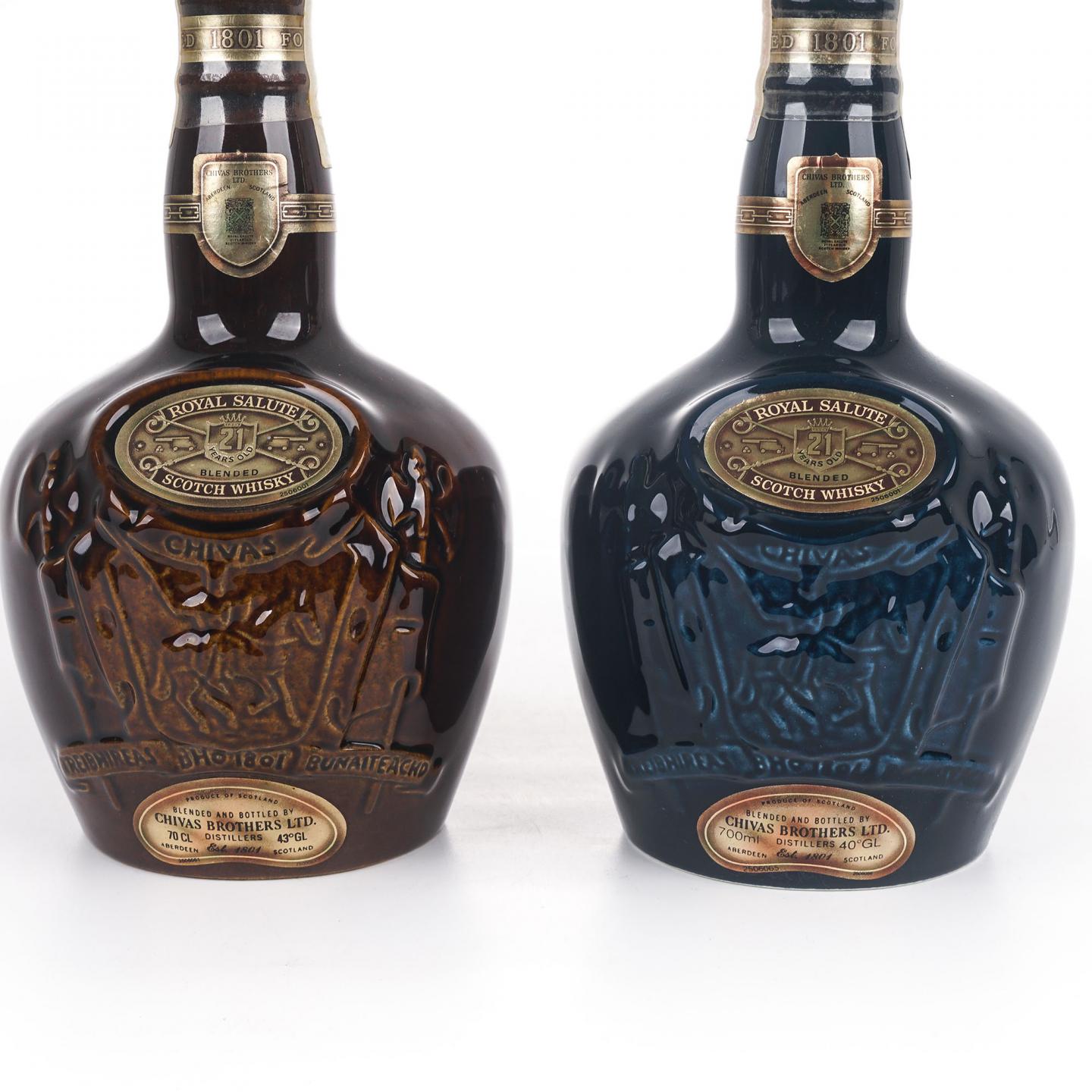 Royal Salute 21年 Chivas Brothers 1970-80’s 2瓶组