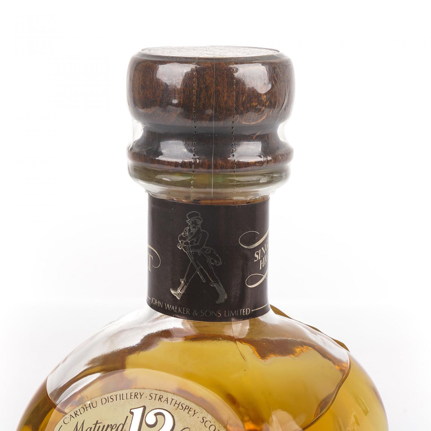 Cardhu 卡杜 12年 Johnnie Walker 日本市场 750ml