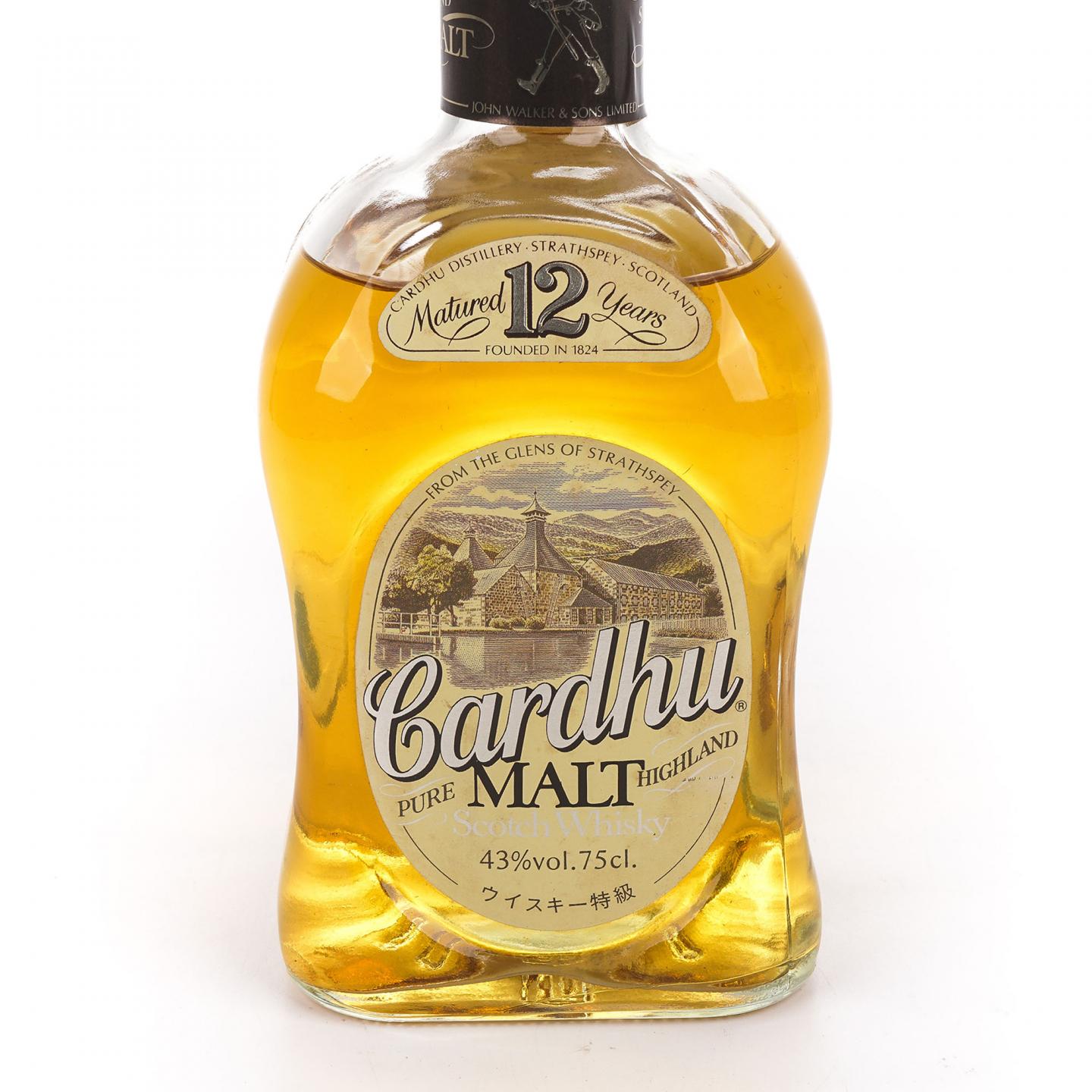 Cardhu 卡杜 12年 Johnnie Walker 日本市场 750ml