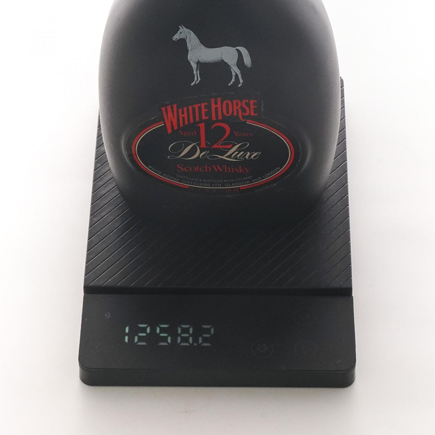 White Horse 白马 12年 1980s 黑瓷瓶 750ml
