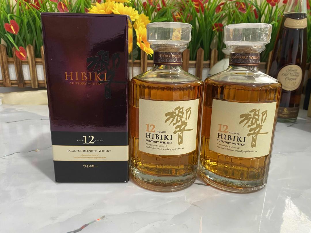 稀缺经典響12年2支500ml_拍卖-酒虫网