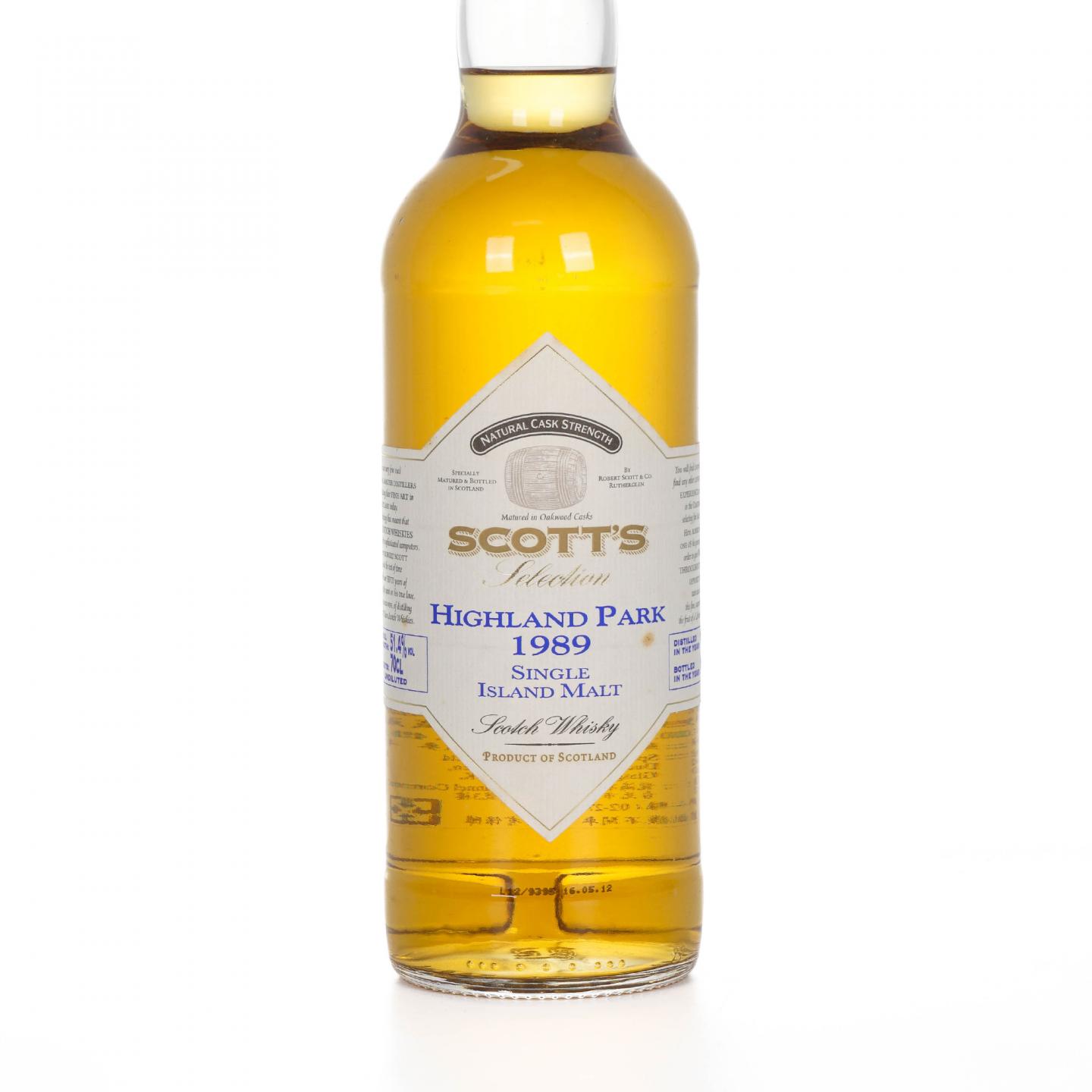 Highland Park 高原骑士 1989-2012 Scott's Selection