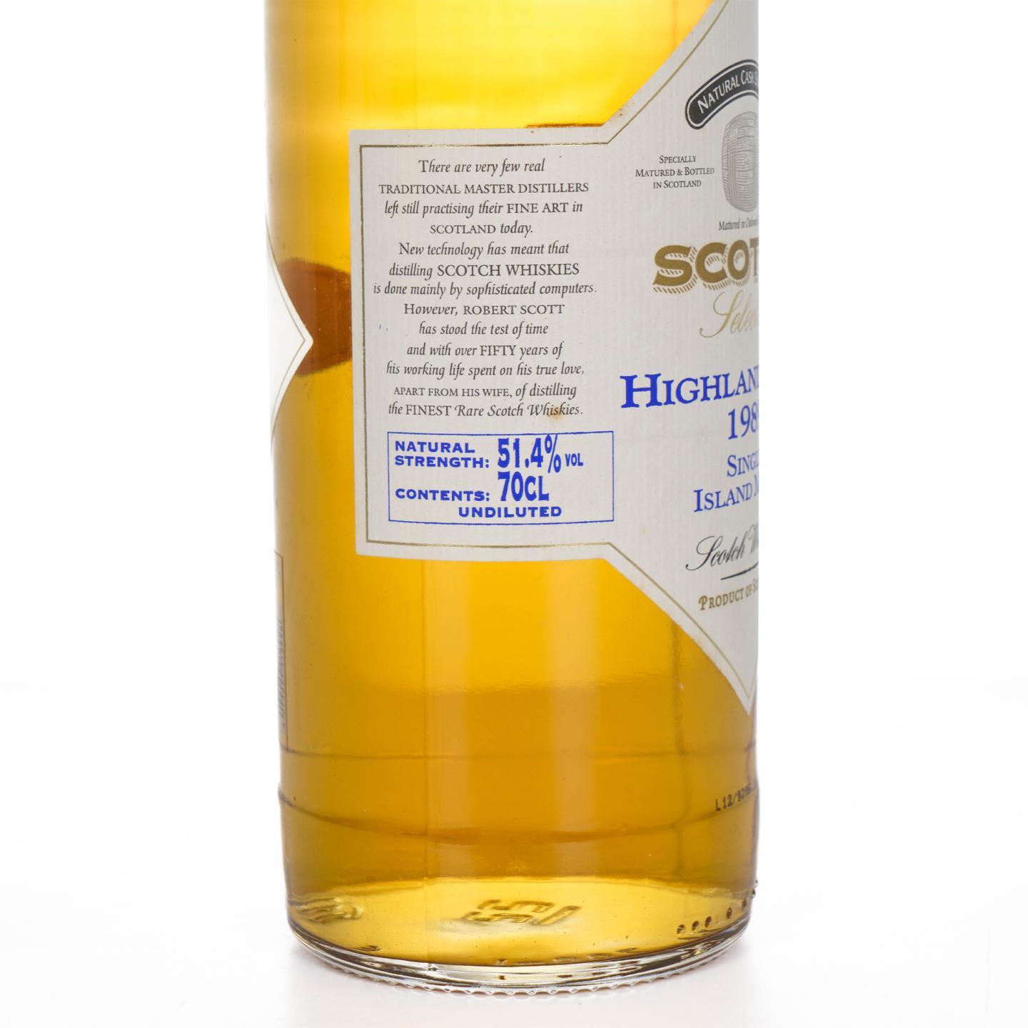 Highland Park 高原骑士 1989-2012 Scott's Selection