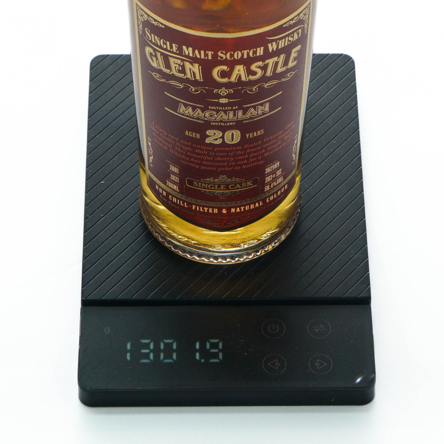 Glen Castle 格兰城堡 20年 2001-2021 单桶 TGCW