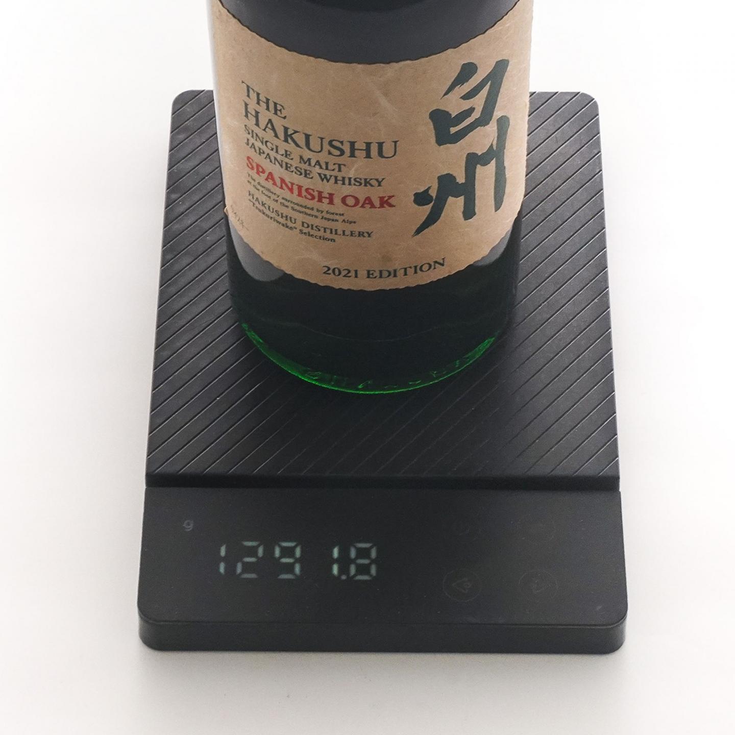 白州 2021 Edition 西班牙橡木桶