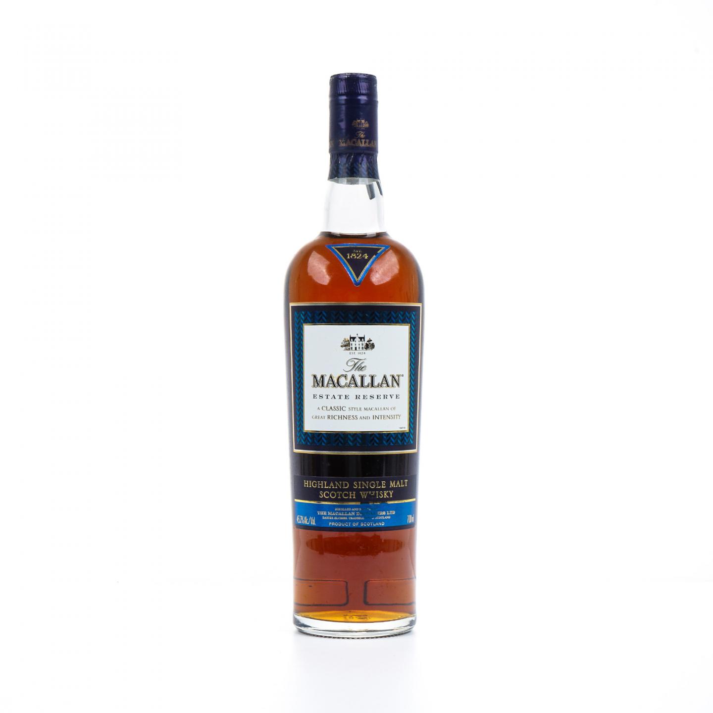Macallan 麦卡伦 1824 Estate Reserve 蓝标酒庄珍藏