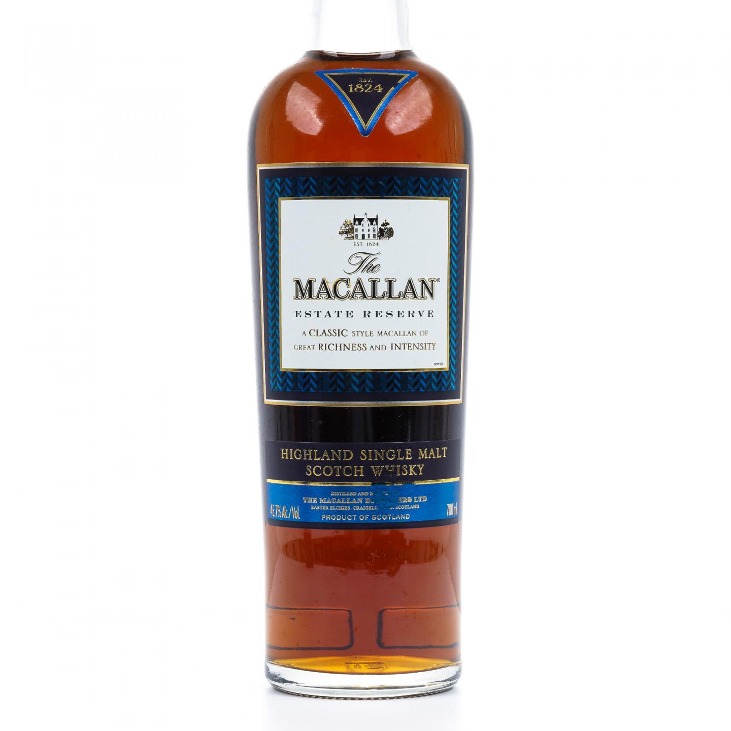 Macallan 麦卡伦 1824 Estate Reserve 蓝标酒庄珍藏