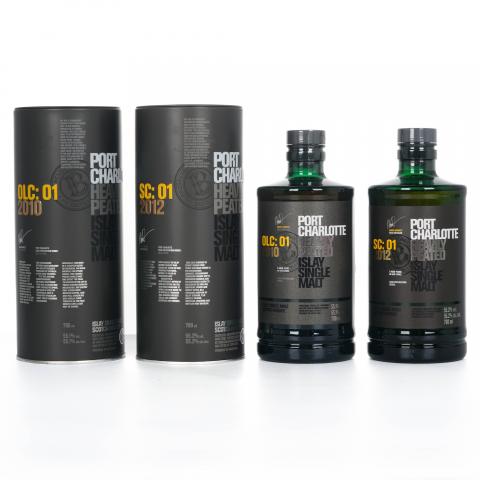 Bruichladdich 布赫拉迪 波夏 橡木桶探索系列12版/01版 2瓶组 行货