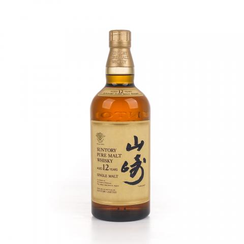 山崎 12年 Pure Malt 金花标 750ML