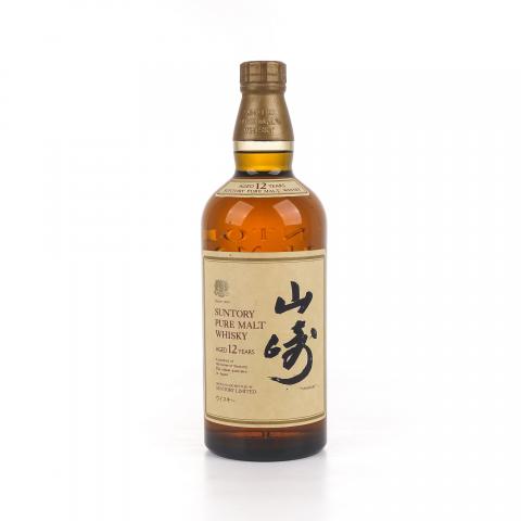山崎 12年 金狮标 Pure Malt 750ml