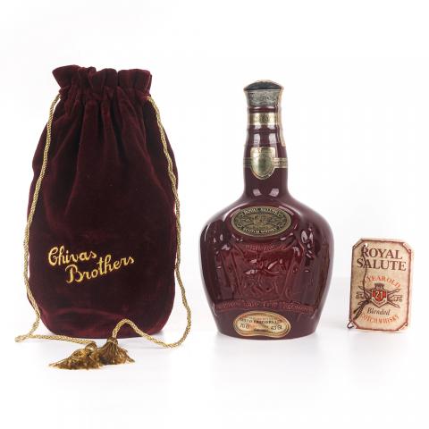 Royal Salute 21年 Chivas Brothers 棕色瓶 1970-80’s