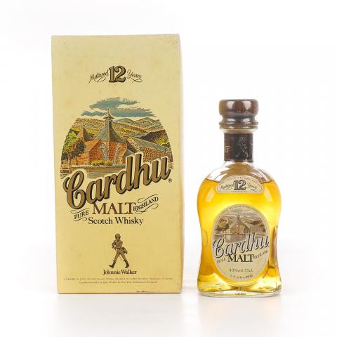Cardhu 卡杜 12年 Johnnie Walker 日本市场 750ml