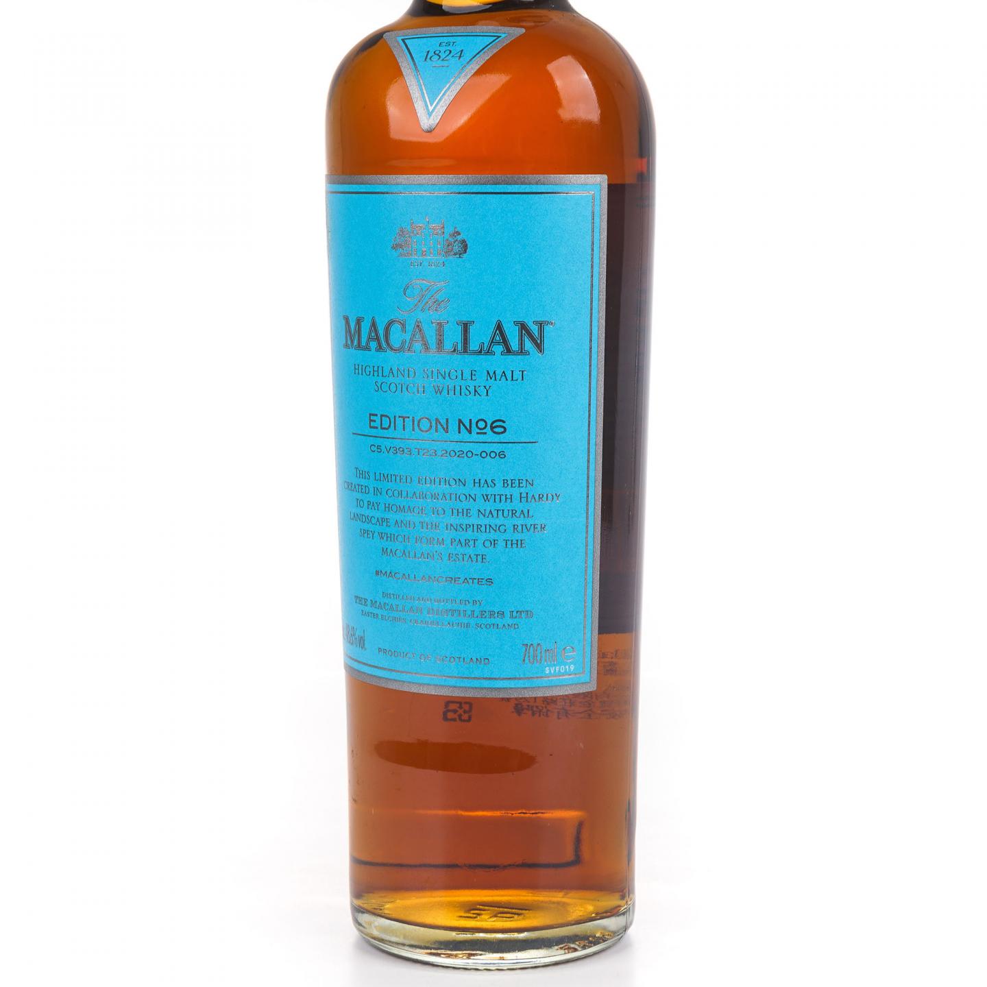 Macallan 麦卡伦 2020 Edition No.6 700ml