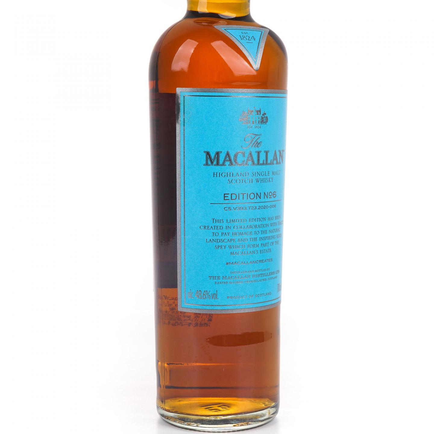Macallan 麦卡伦 2020 Edition No.6 700ml
