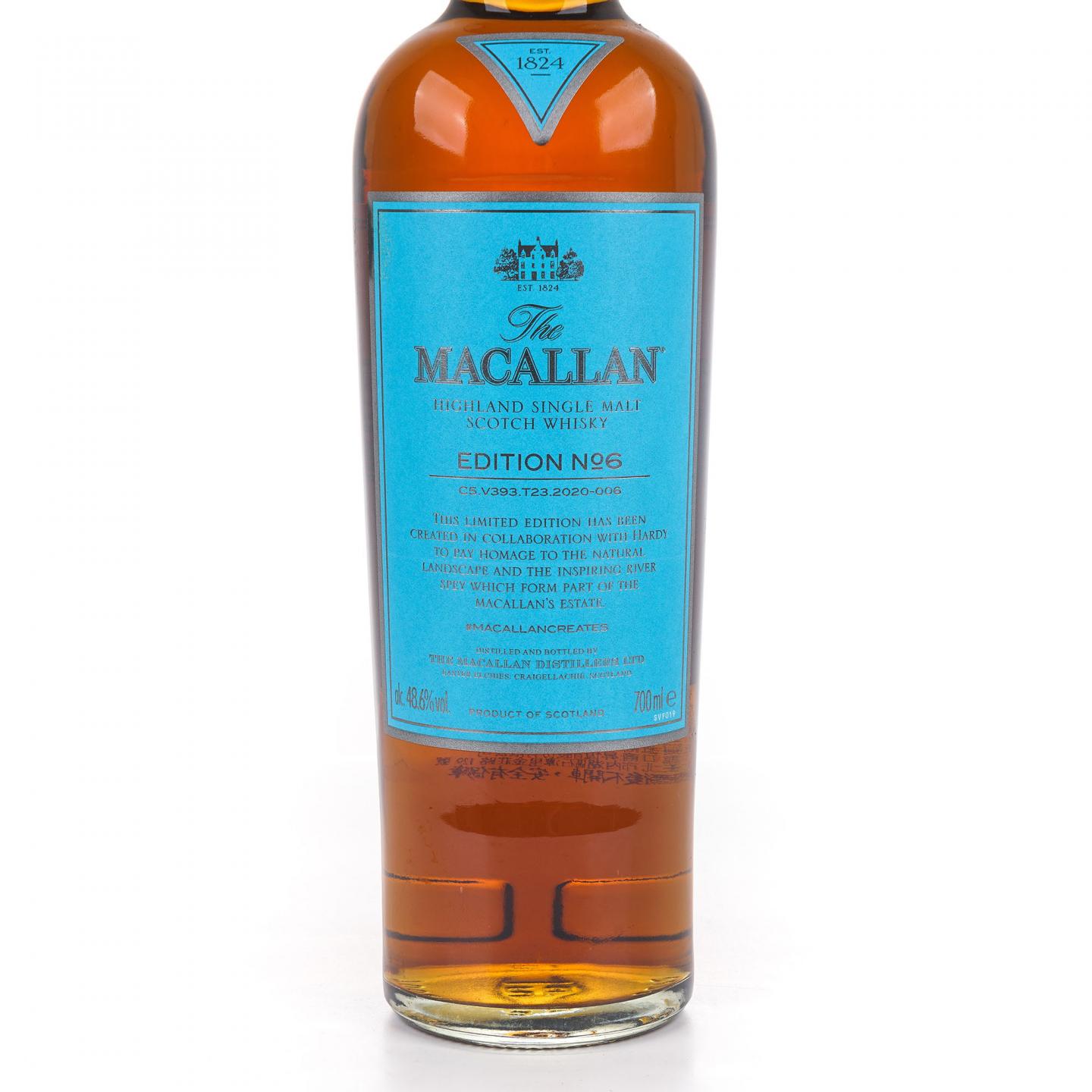 Macallan 麦卡伦 2020 Edition No.6 700ml