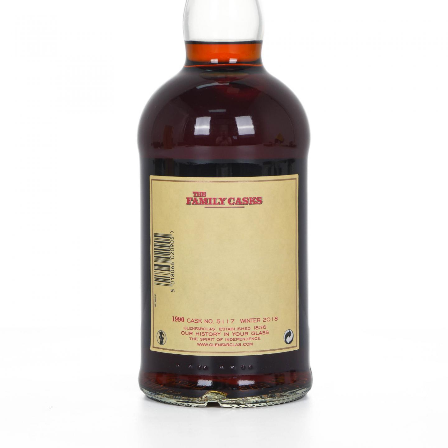 Glenfarclas 格兰花格 1990-2018 家族桶#5117