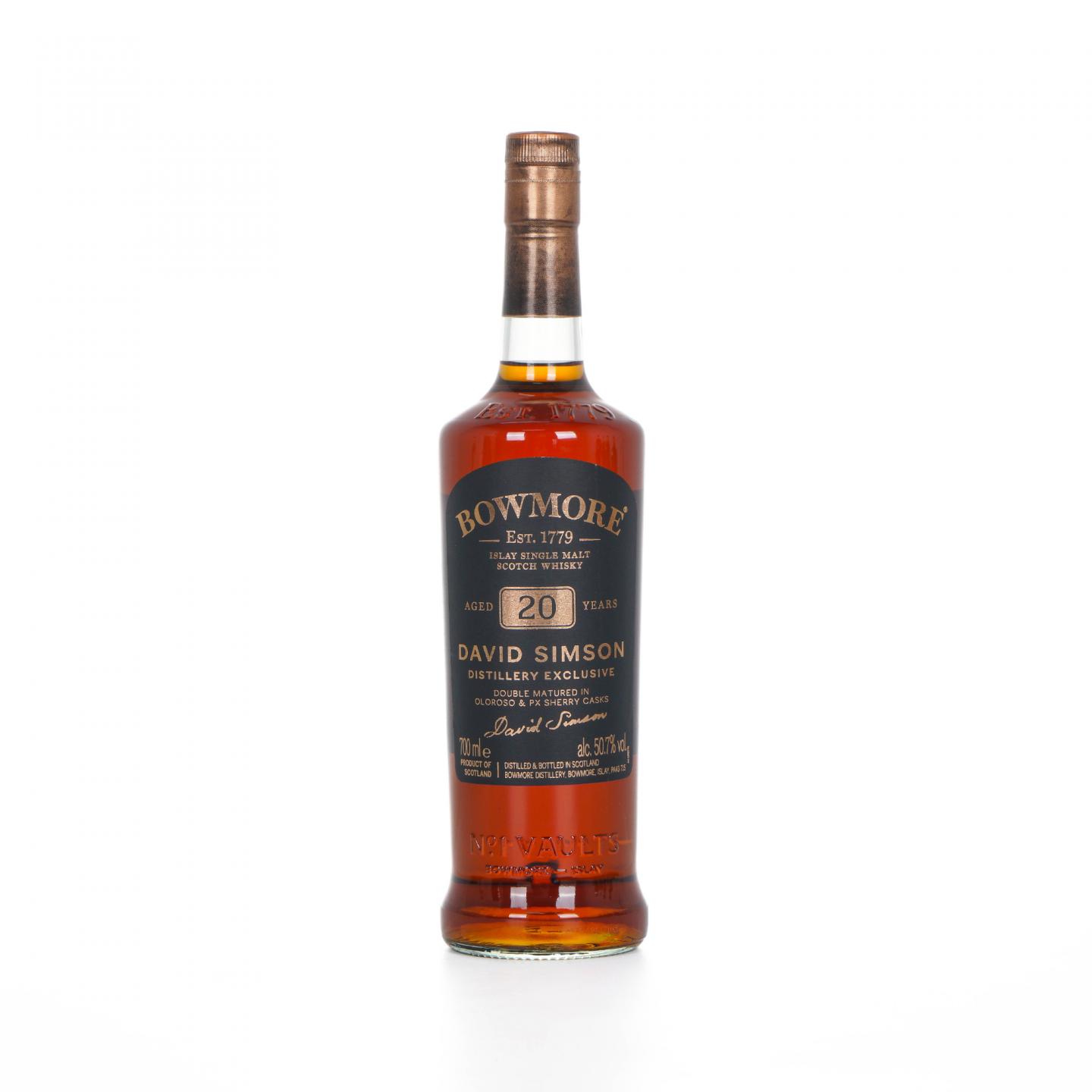 Bowmore 波摩 20年 David Simson 创始人纪念版