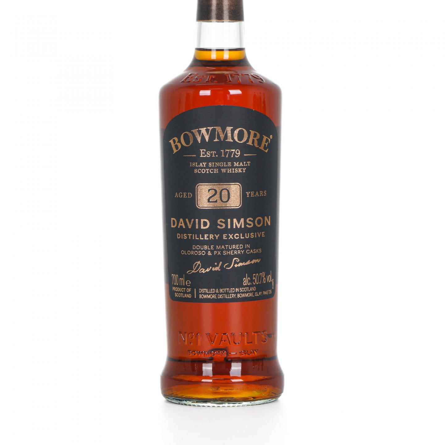 Bowmore 波摩 20年 David Simson 创始人纪念版