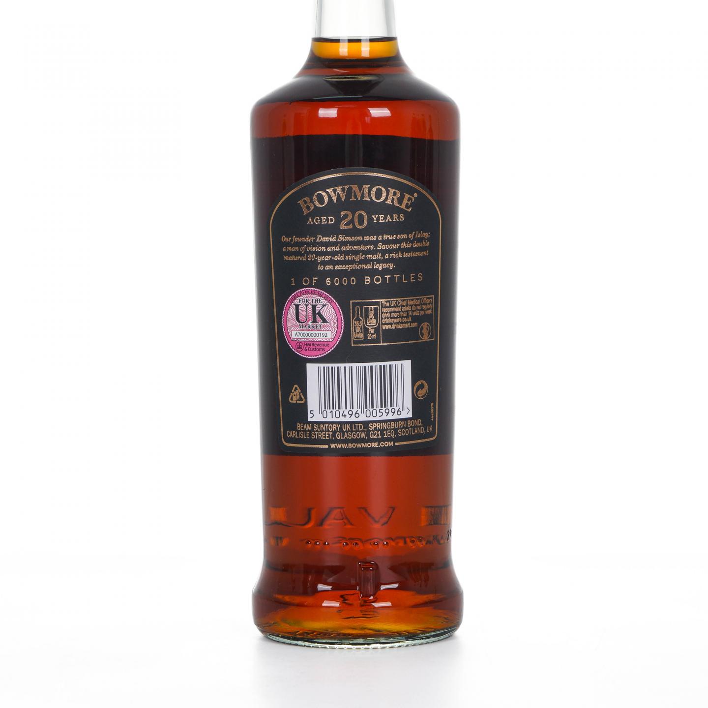 Bowmore 波摩 20年 David Simson 创始人纪念版