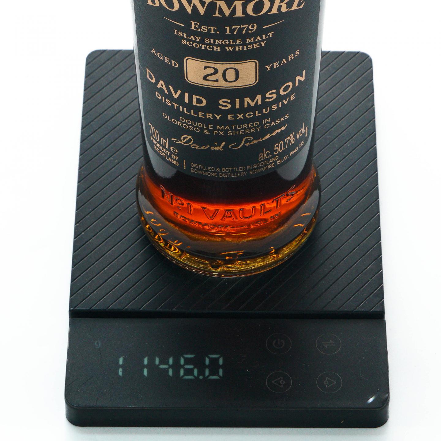 Bowmore 波摩 20年 David Simson 创始人纪念版