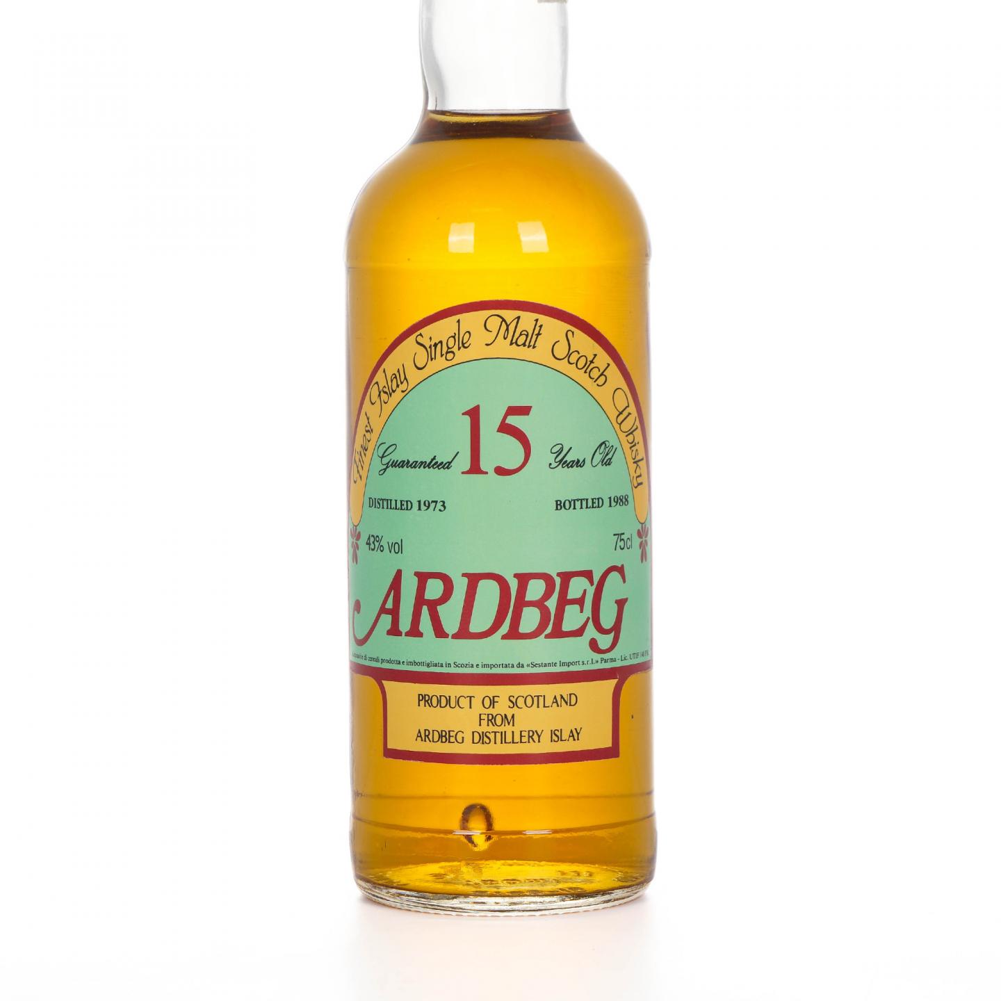 Ardbeg 阿贝 15年 1973-1988 Sestante 750ml