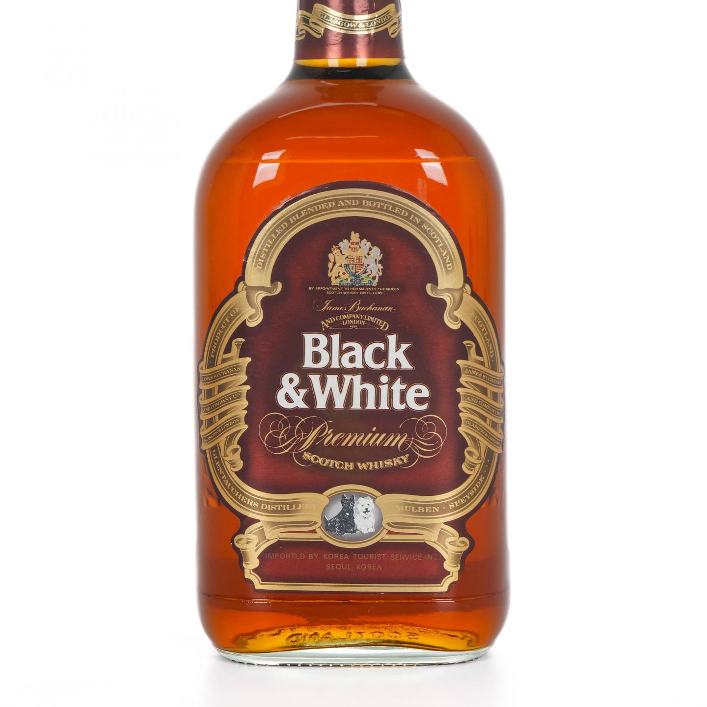 Black & White 黑白狗 12年 调和