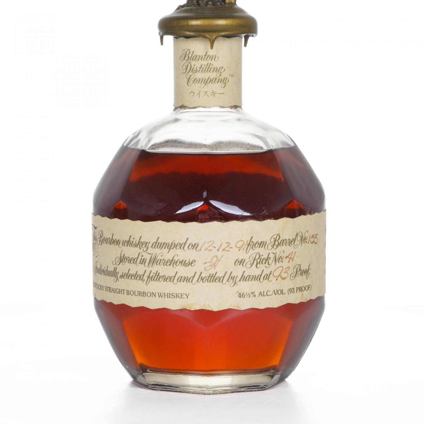Blanton's 波兰顿 1991 原酿单桶美国波本威士忌 750ml