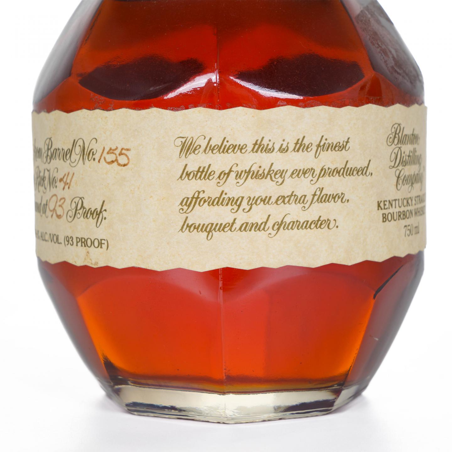 Blanton's 波兰顿 1991 原酿单桶美国波本威士忌 750ml