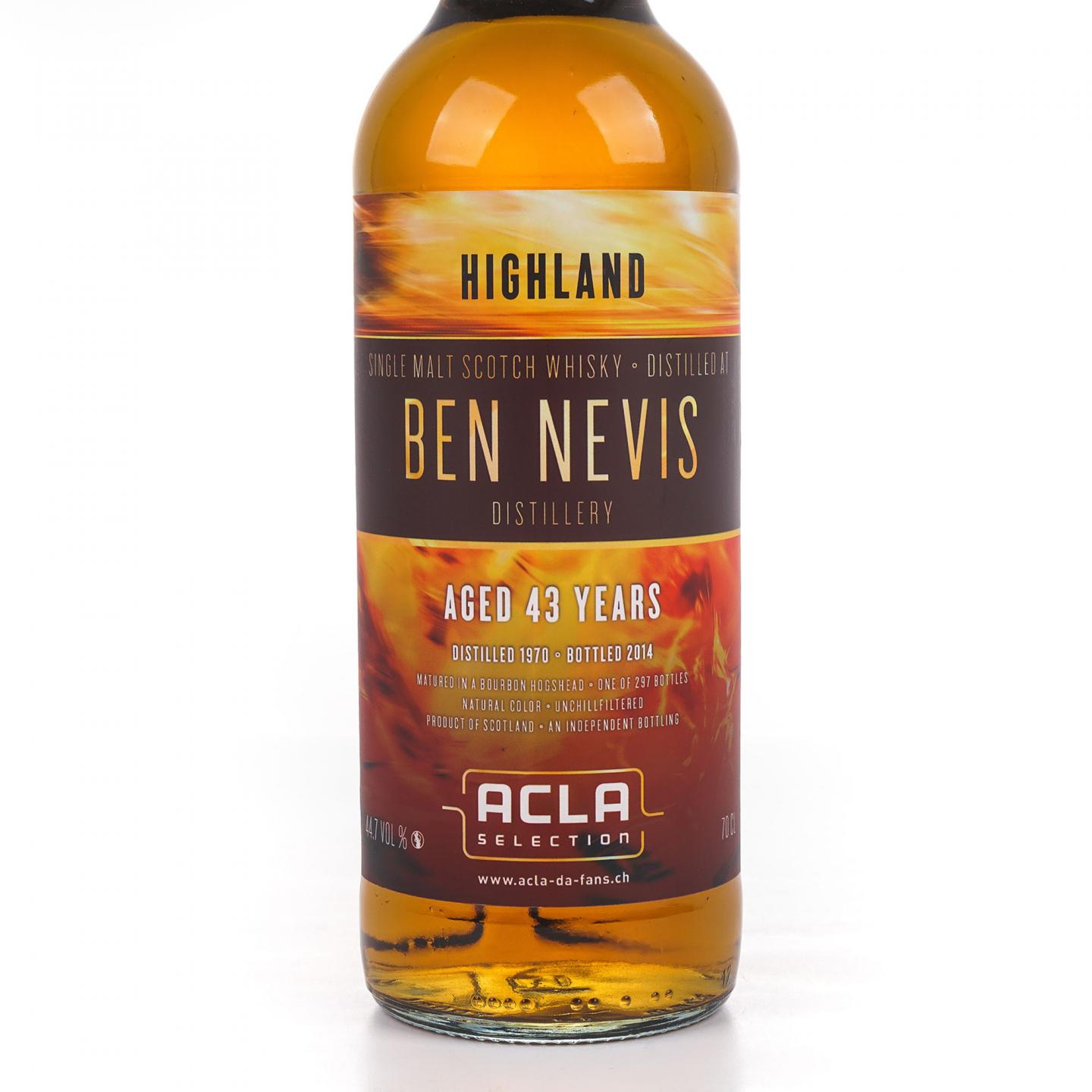 Ben Nevis 本尼维斯 43年 1970-2014 AdF 700ml
