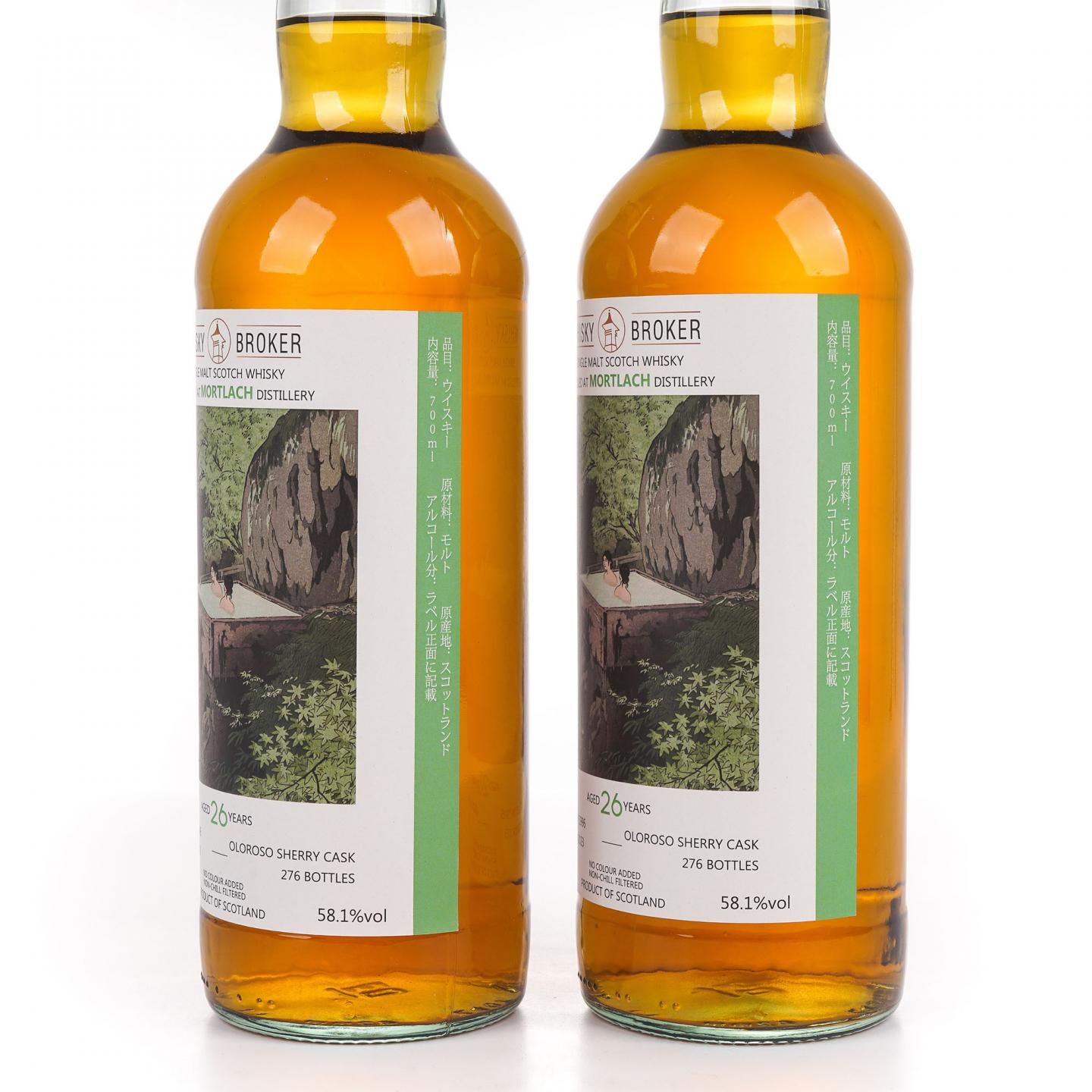 Mortlach 慕赫 26年 1996-2023 雪莉桶 WhB 2瓶组