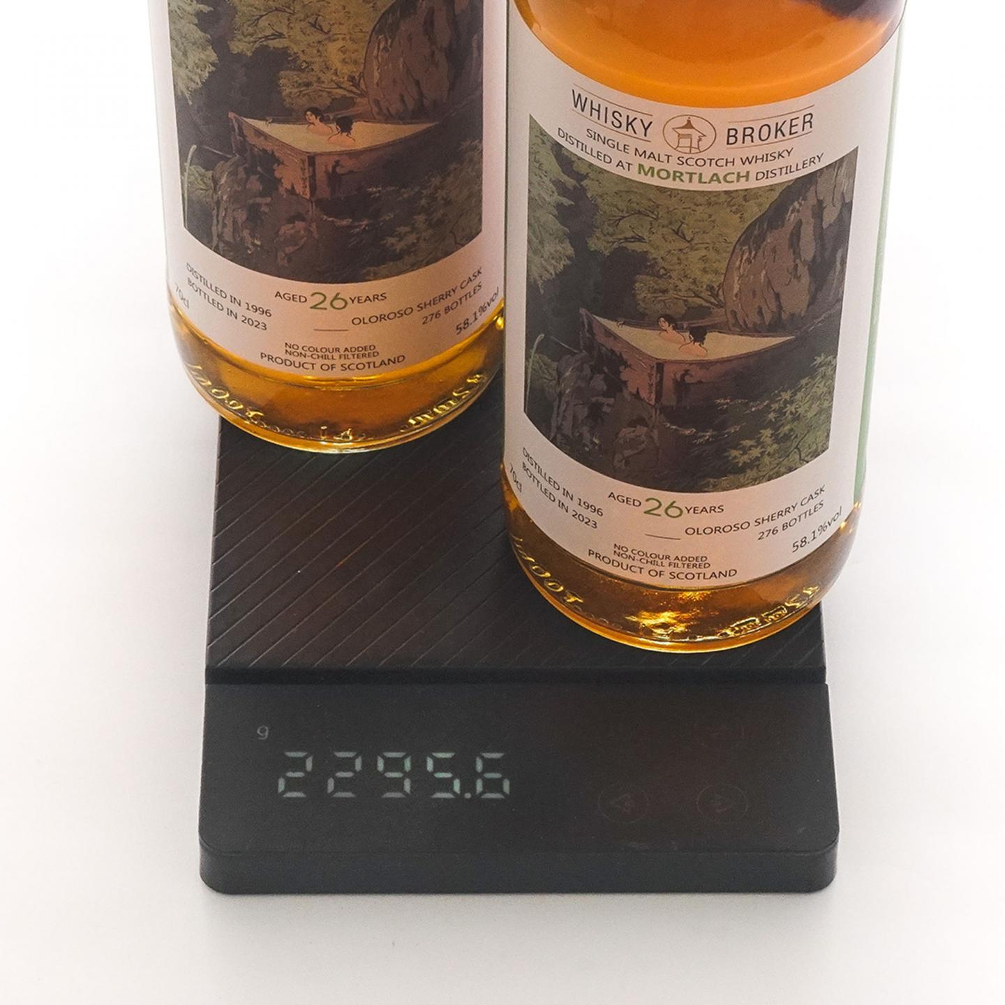 Mortlach 慕赫 26年 1996-2023 雪莉桶 WhB 2瓶组