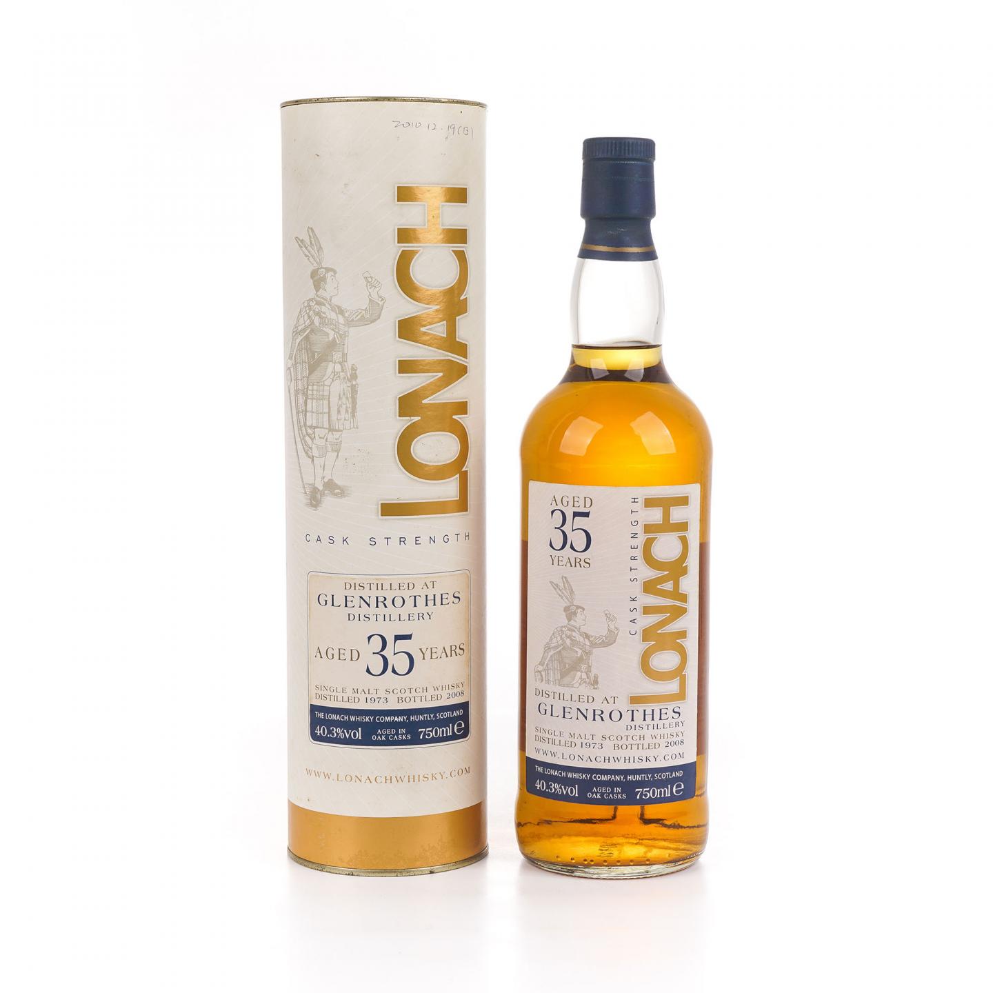 Glenrothes 格兰路思 35年 1973-2008 Lonach 桶强 750ml