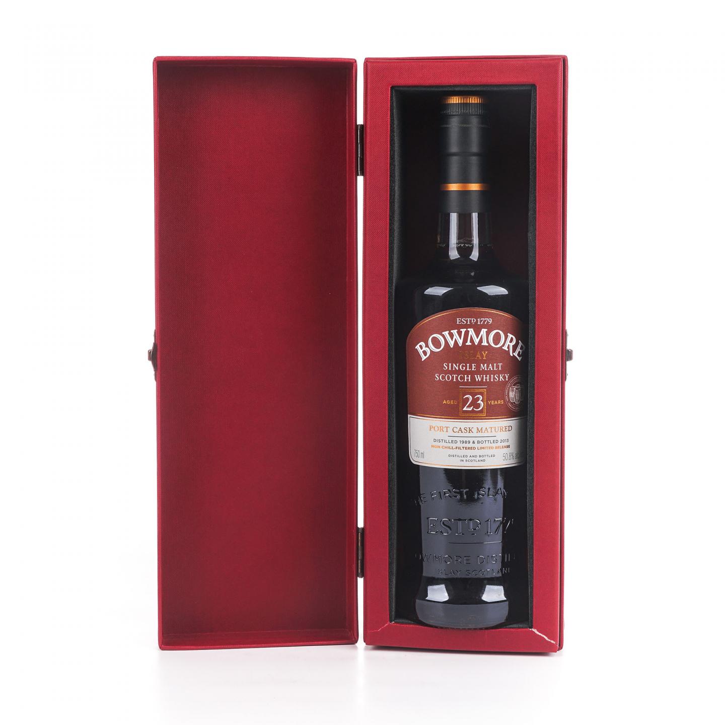 Bowmore 波摩 23年 1989-2013 波特桶 750ml