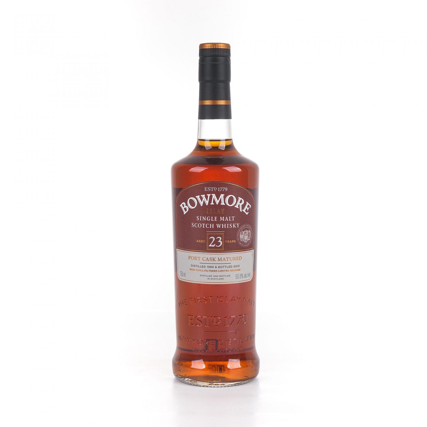 Bowmore 波摩 23年 1989-2013 波特桶 750ml