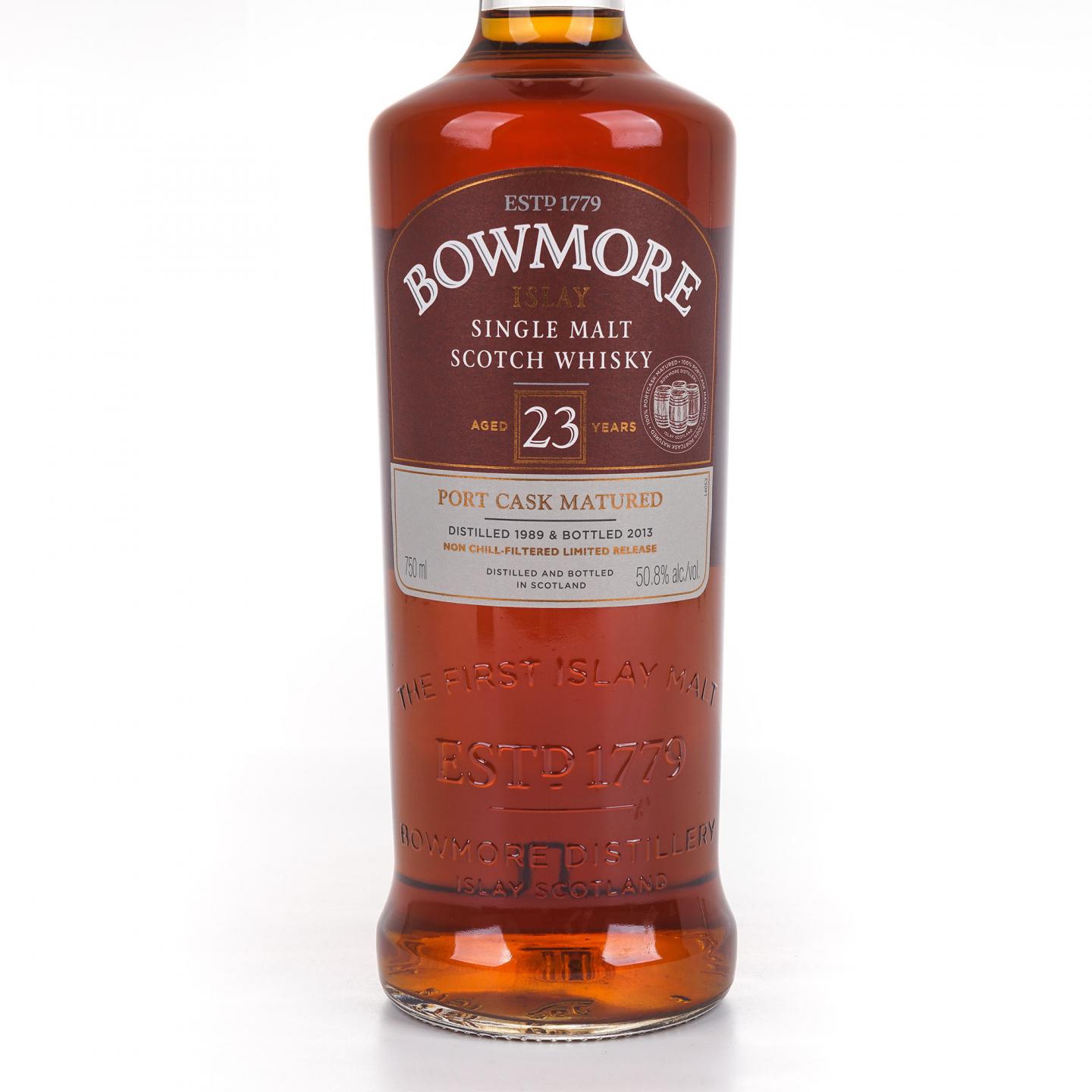 Bowmore 波摩 23年 1989-2013 波特桶 750ml