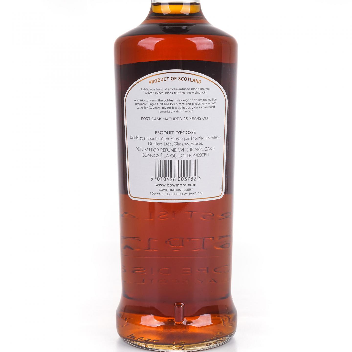 Bowmore 波摩 23年 1989-2013 波特桶 750ml
