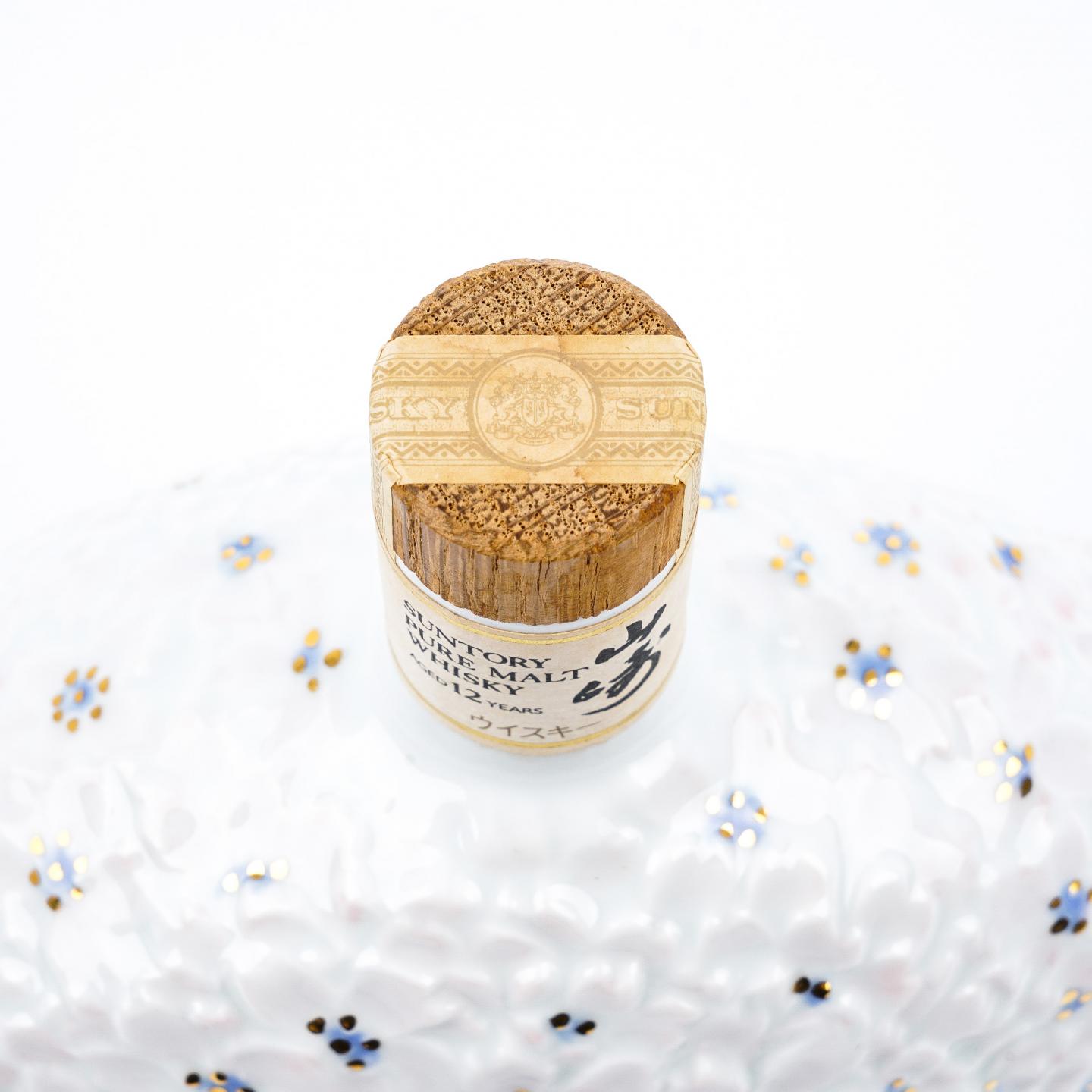 山崎 12年 有田烧 1990年世博会樱花瓶 600ml
