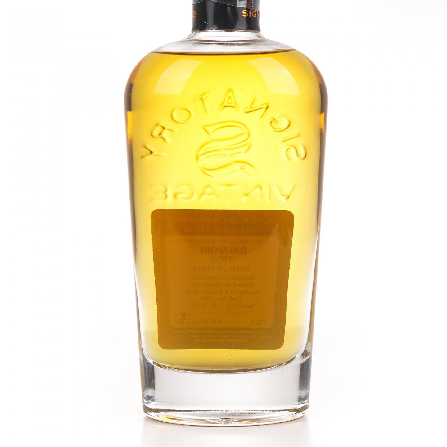Dalmore 达尔摩 28年 1992-2020 SV 单桶#1749 桶强