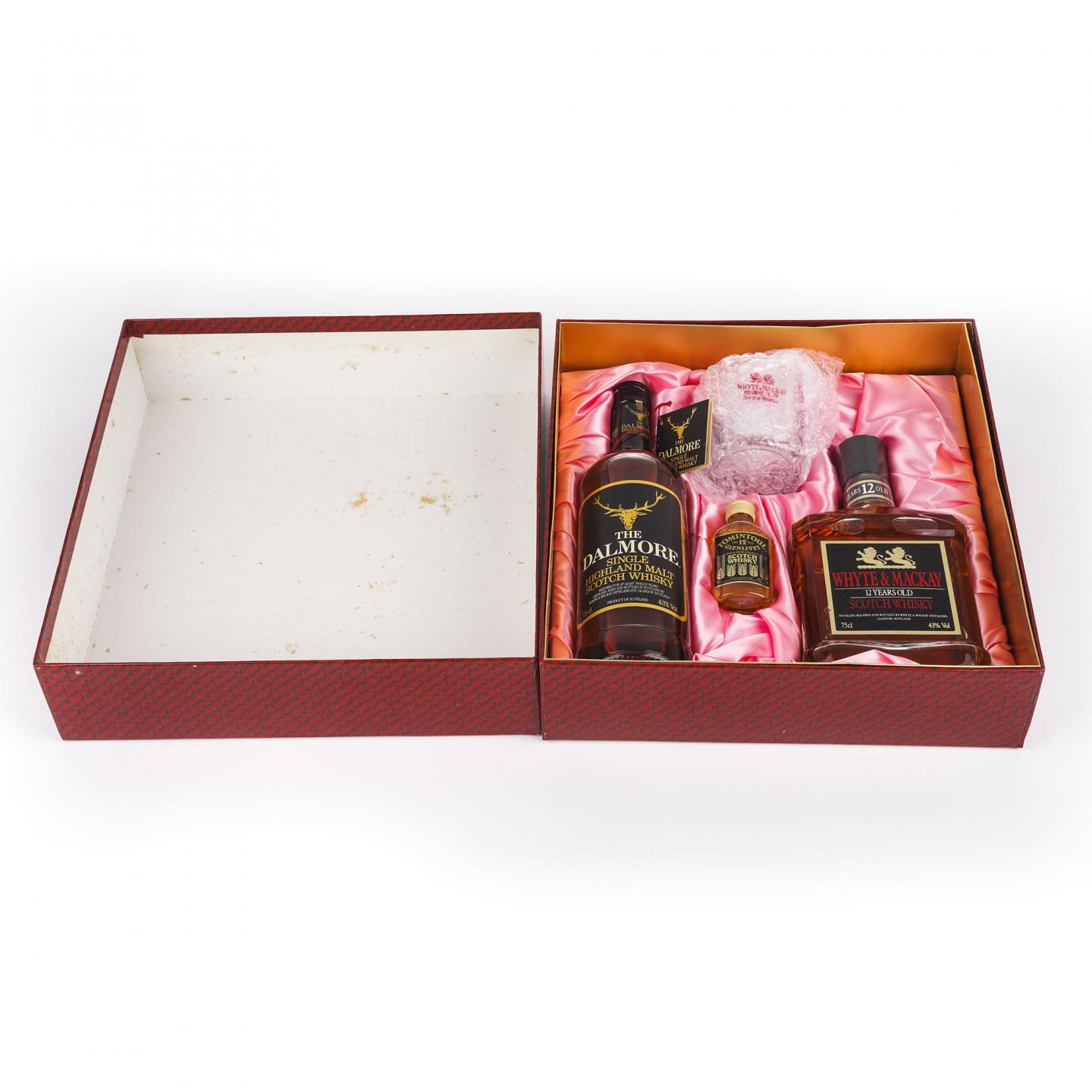 达尔摩/Whyte & Mackay 调和/托明多 12年 3瓶组 750ml*2/50ml
