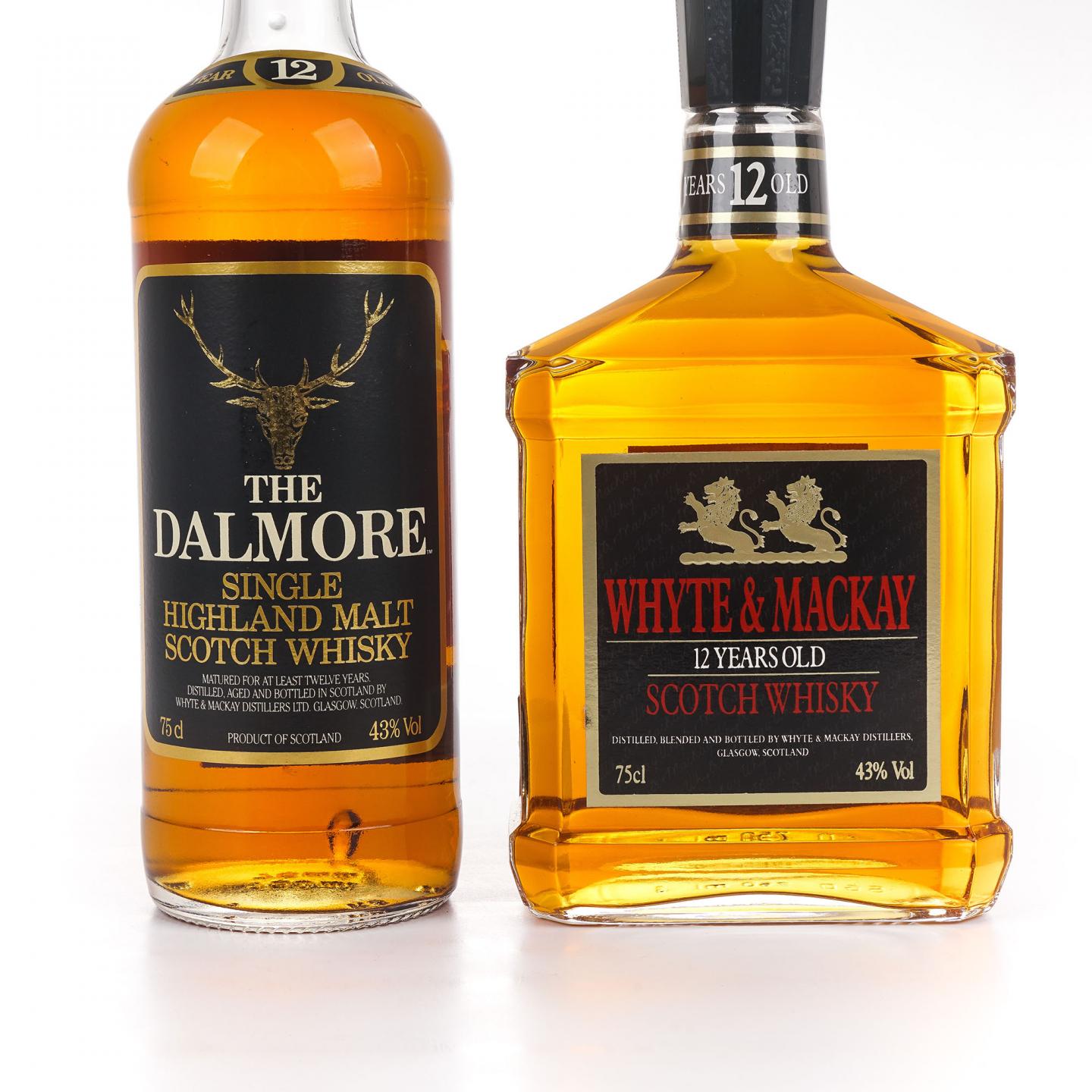 达尔摩/Whyte & Mackay 调和/托明多 12年 3瓶组 750ml*2/50ml