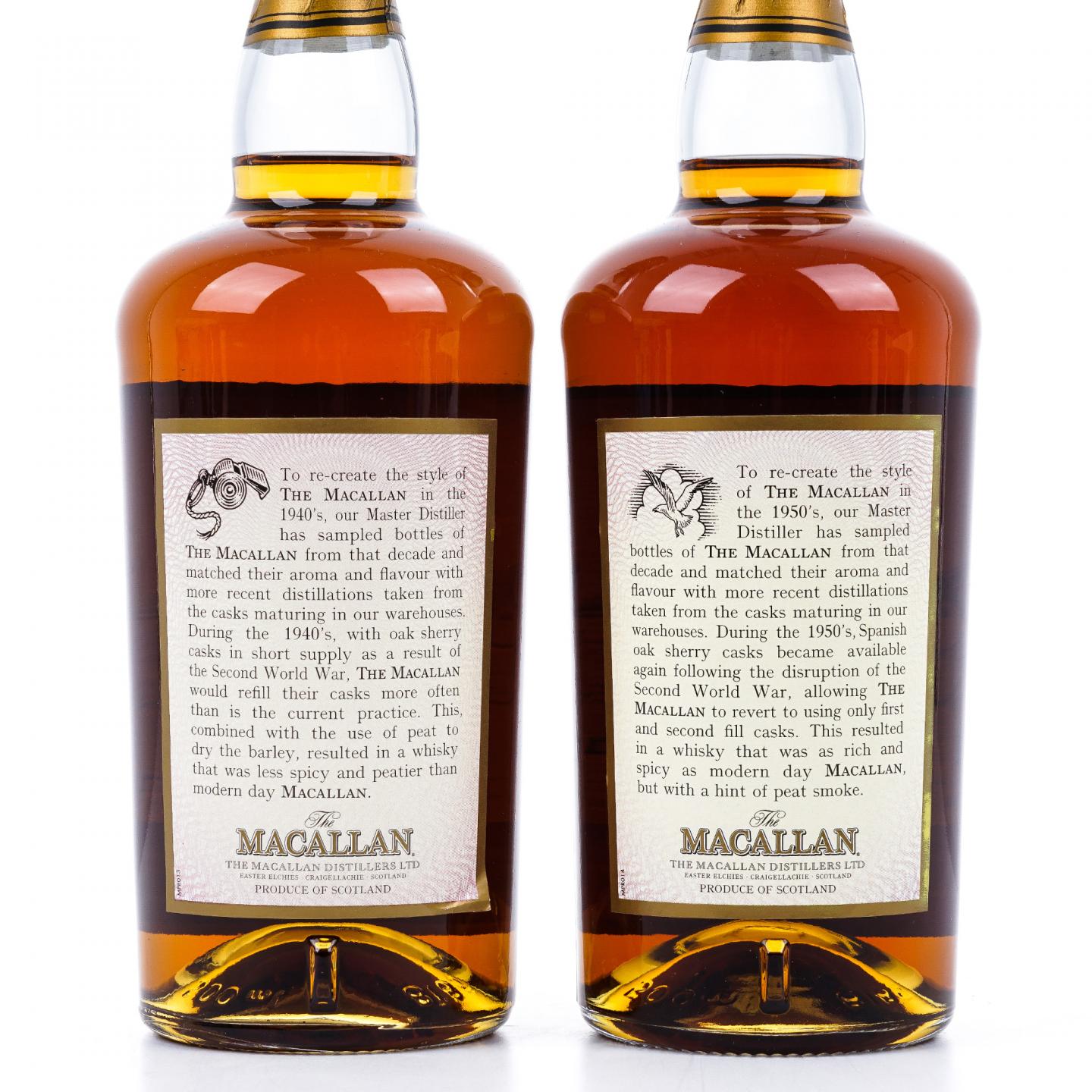 Macallan 麦卡伦 旅行系列 第一版 500ml 4支组