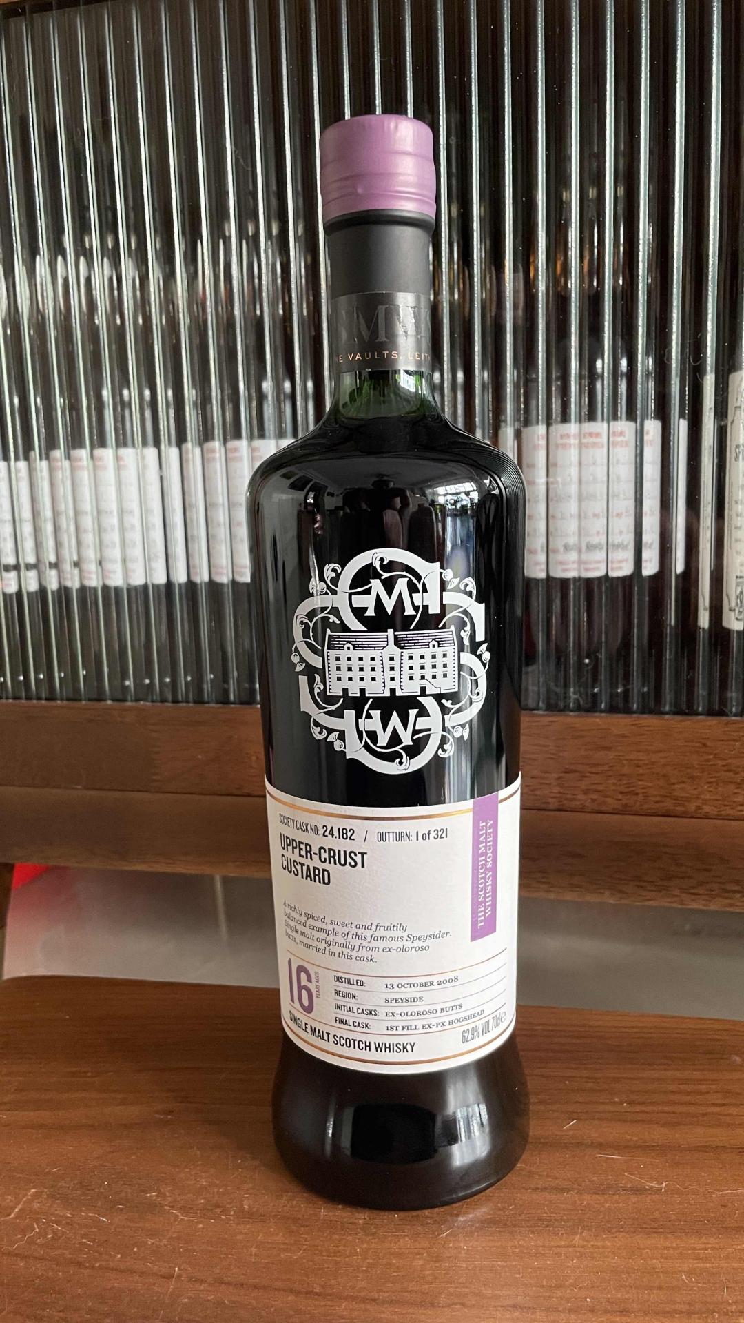 smws 24.182 麦卡伦 16年 雪莉桶 uk版本